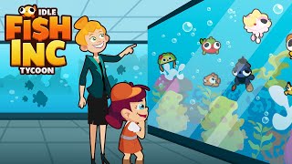 Idle Tycoon Fish INC - Aquarium Manager Games Gameplay | Android Simulation Games screenshot 1
