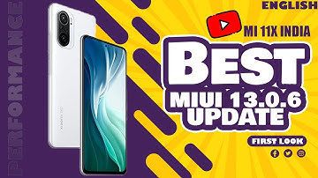 Mi 11x India MIUI 13.0.6.0 Stable Update Quick Review | Splendid Performance & Amazing UI Smoothness