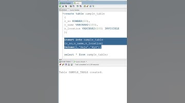 New Feature in Oracle 12c::Invisible Column  #sqltutorial #oracle #oraclesql