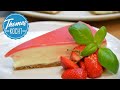 Erdbeer Philadelphia Käsekuchen / Cheesecake ohne backen / Thomas kocht