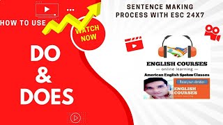 Use Of Do And Does Do Does How To Use Do And Does Use Of Do Use Of Does Esc 24X7