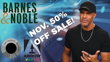 Barnes & Noble 50% Off | Criterion Collection/Arrow Video!