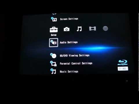 Sony BDP-S380 Bluray Player - A quick menu walkthrough