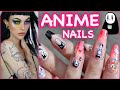 Doing a Anime Nail Set ~ Inspired By My Sleeve | Evelina Forsell