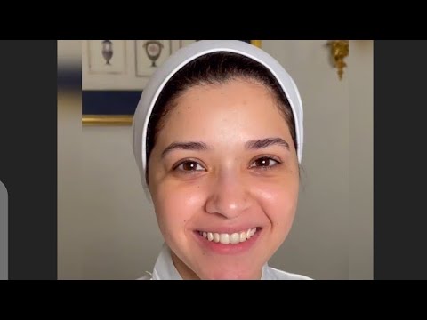 العروسه عينيها ضيقه وخايفه متبنش واسعه فى الميك اب طب هتشوفى