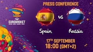 Spain v Russia - Press Conference