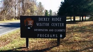 Dickey Ridge Visitors Center on Skyline Drive in Shenandoah National Park (Virginia, USA)