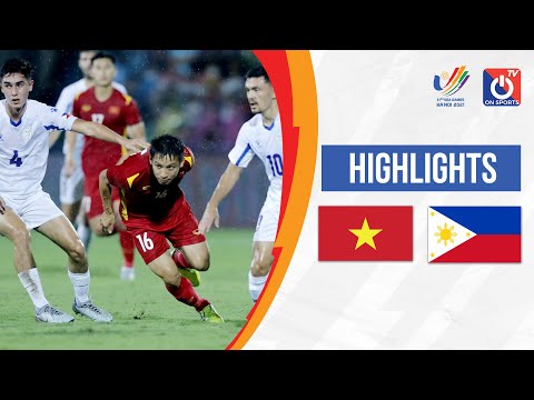 Highlights U23 Việt nam - U23 Philippines | Quyết chiến vì ngôi đầu, mãn nhãn tấn công