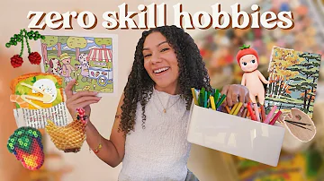 15 Beginner Cozy Hobbies - zero skills required to jump in!