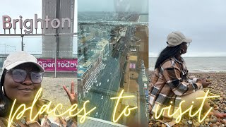 Explore Brighton with me | Places to visit in the UK