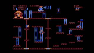 Atari 8-bit:- Donkey Kong