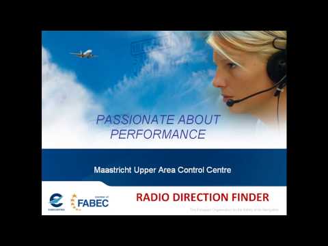 Radio Direction Finder at Maastricht Upper Area Control Centre