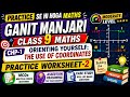 Ganit Manjari| NEW NCERT|Class 9 Maths Ch-1 |MCQs, assertion reasoning,case study| Practice w/s–2|