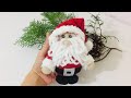 🧦ÇORAPTAN NOEL BABA YAPIMI DOLGU OYUNCAK🧦-🧦FILLING TOY MADE BY CHRISTMAS FROM SOCKS🧦-DO İT YOURSELF