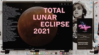 Super Blood Moon | Total Lunar Eclipse 2021: A real data simulation using Stellarium screenshot 5