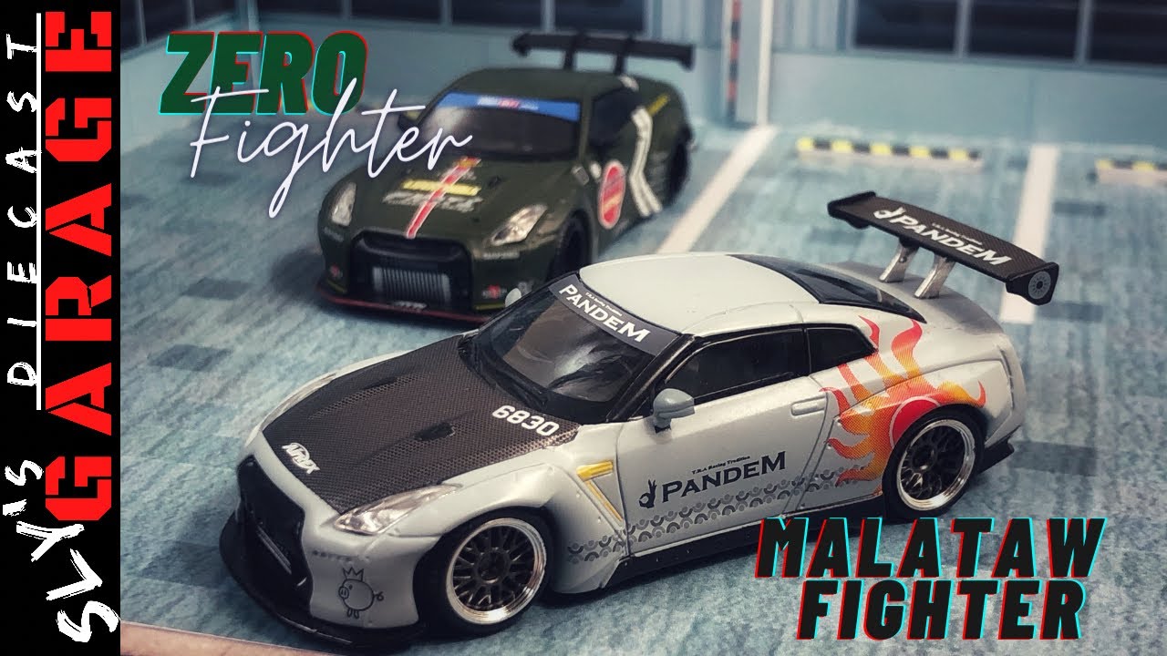 MINI GT Pandem Nissan GT-R (R35) GT Wing ROCAF Malataw Fighter