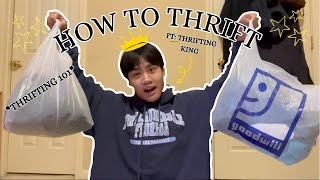 HOW TO THRIFT (thrifting 101)