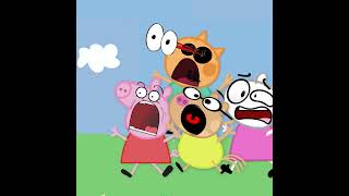 Pizza Tower Screaming But Peppa Pig Characters #memes #shorts screenshot 2