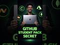 GITHUB STUDENT PACK SECRET