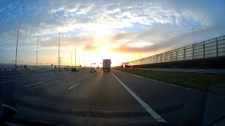 Driving Through the Netherlands: Hoorn to Ede via Amsterdam in 4K