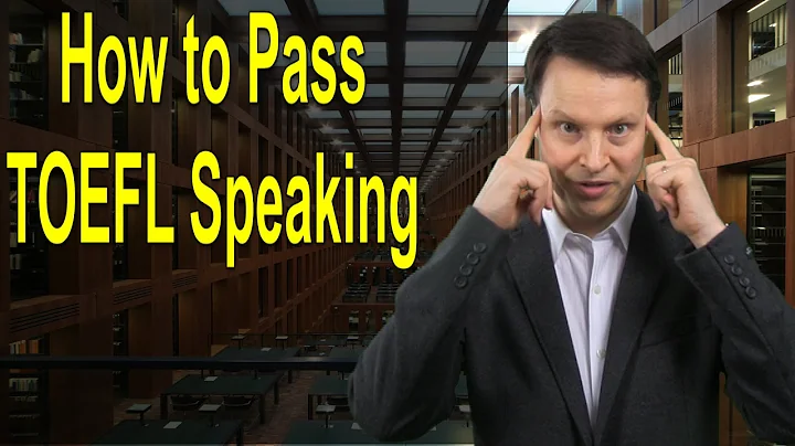 How to Pass the TOEFL Speaking Section - Test Prep 22 with Steve Ford
