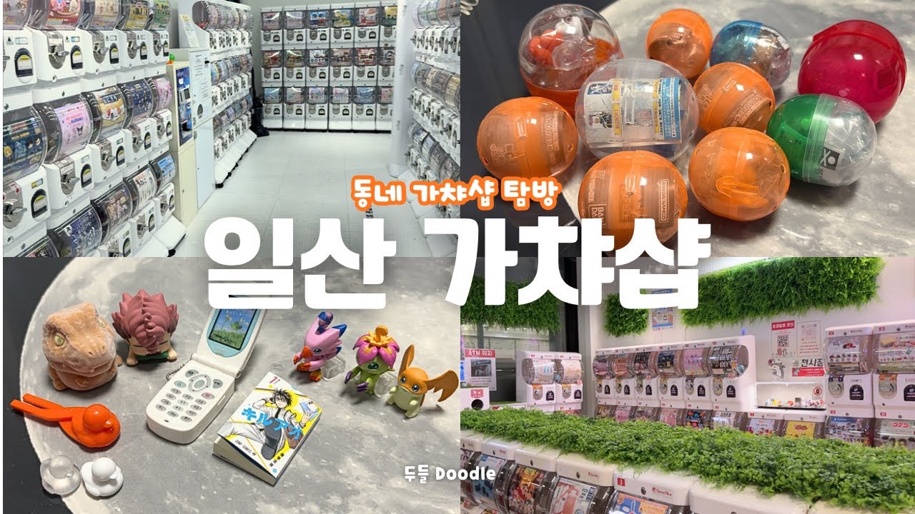 일산에도 괜찮은 가챠샵이 있습니다! feat. 허걱 이건 뽑아야 해..