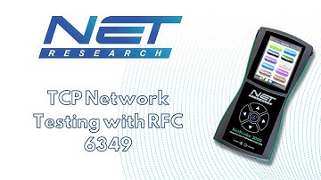 RFC 6349 TCP Network Testing with NetProbe 3000