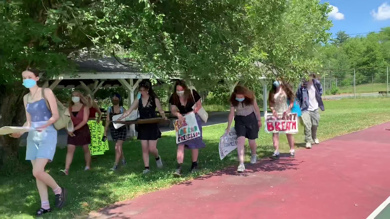 Woodstock Youth Show Support for Black Lives Matters YouTube