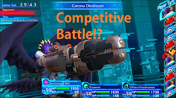 Digimon Cyber Sleuth Competitive Battle!