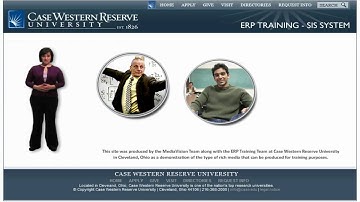 Demo of PeopleSoft Student Administration Training Site