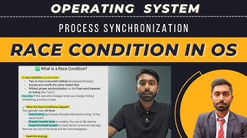 Race Condition in Process Synchronization | Real-Life Examples & OS Concepts Explained