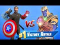 *NEW* AVENGERS vs THANOS in Fortnite!