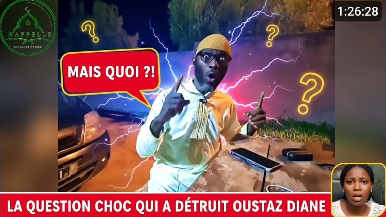 ⛔️🥹La question de cette dame a choquée oustaz Diane 