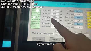 6-Head Independent Servo Tracking Filling Machine | Adjustment for Different Bottle Sizes | 2