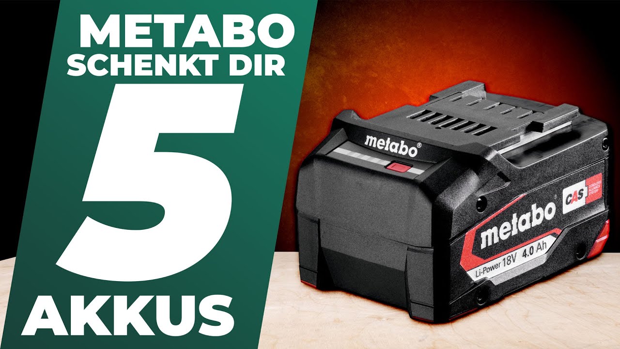 Metabo Akku Baustrahler BSA 12-18 LED 2000 Strahler 12 - 18 V IP54 Solo Werkzeug-Onlineshop