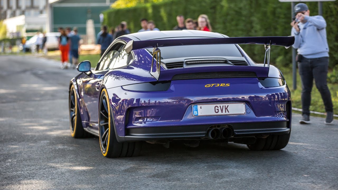 LOUD Porsche 991 GT3 RS with JCR Race Exhaust CRAZY Accelerations