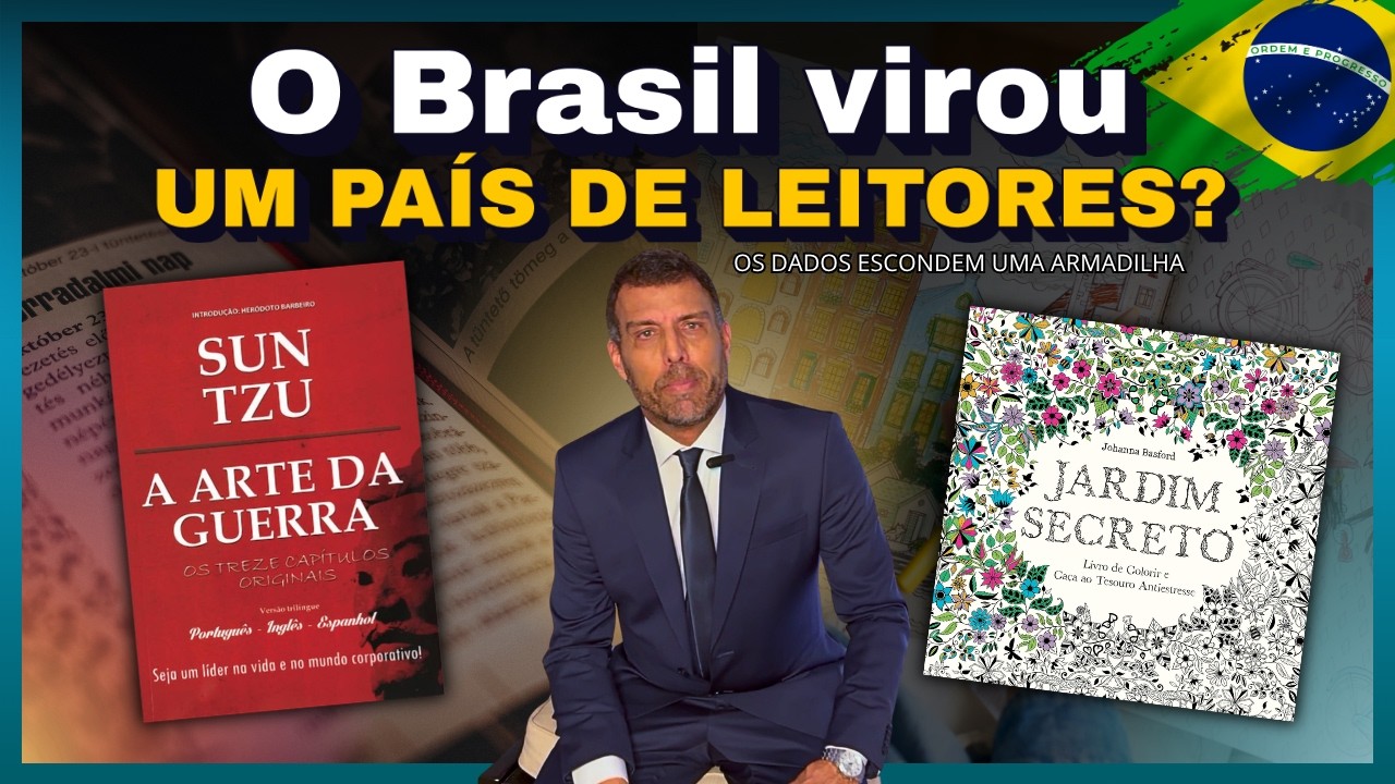 O Brasil virou um país de leitores? Os dados escondem uma armadilha