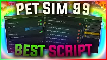 Pet Simulator 99 | Working Script | Auto Farm, Auto Diamonds and More! #petsimulator99script #roblox