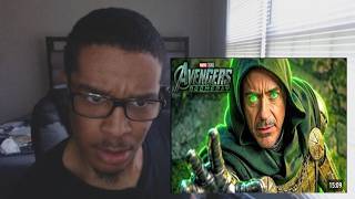 AVENGERS DOOMSDAY FIRST OFFICIAL SYNOPSIS REVEALED & New Doom Look REACTION!