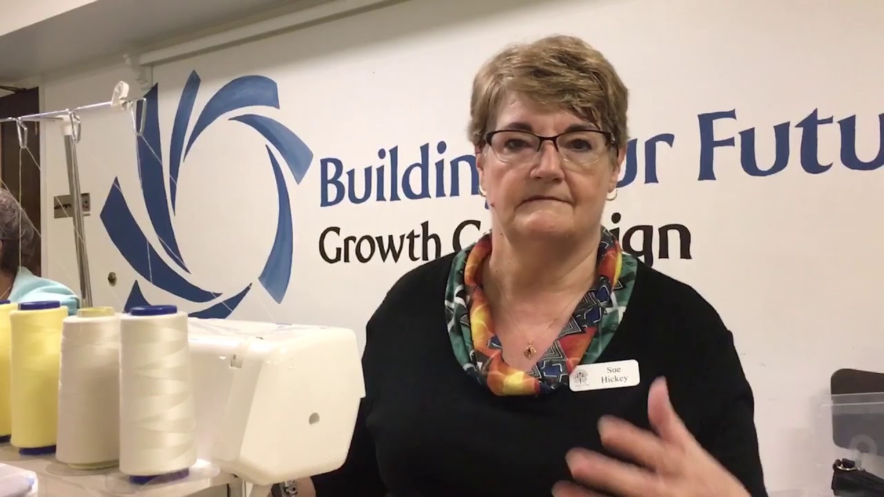 Guild stitches bags for breast cancer patients