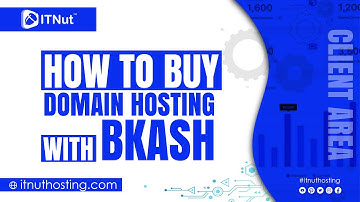 How to Buy Domain Hosting with Bkash - IT Nut Hosting