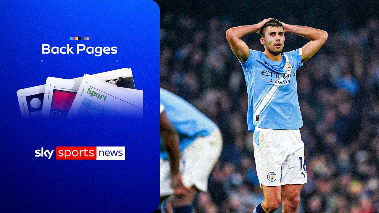 Reaction as Manchester City drop points in title race with Arsenal | Back Pages Tonight