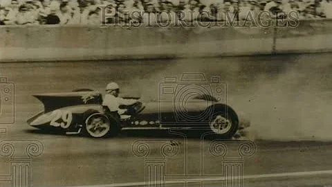 Paul Russo Crash Indy 500 1956