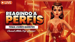 LIVE AVAKIN LIFE, REAGINDO AOS PERFIS DOS INSCRITOS TEMA: CORES QUENTES 05/05/2026