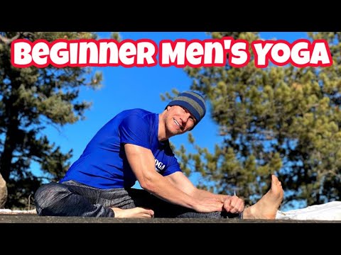 10 Min Yoga for Men Beginner Routine - Beginner Yoga Stretch - Sean ...