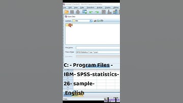 Wondering how to get data files in SPSS? Check this out!  #spsshorts #shorts @learningtech1