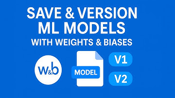 💾 Save, Version & Manage ML Models with Weights & Biases | Complete W&B Artifacts Tutorial