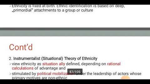 anthropology unit 5 part 2 brief explanation