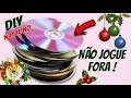 IDEIAS Reciclando CD para o NATAL