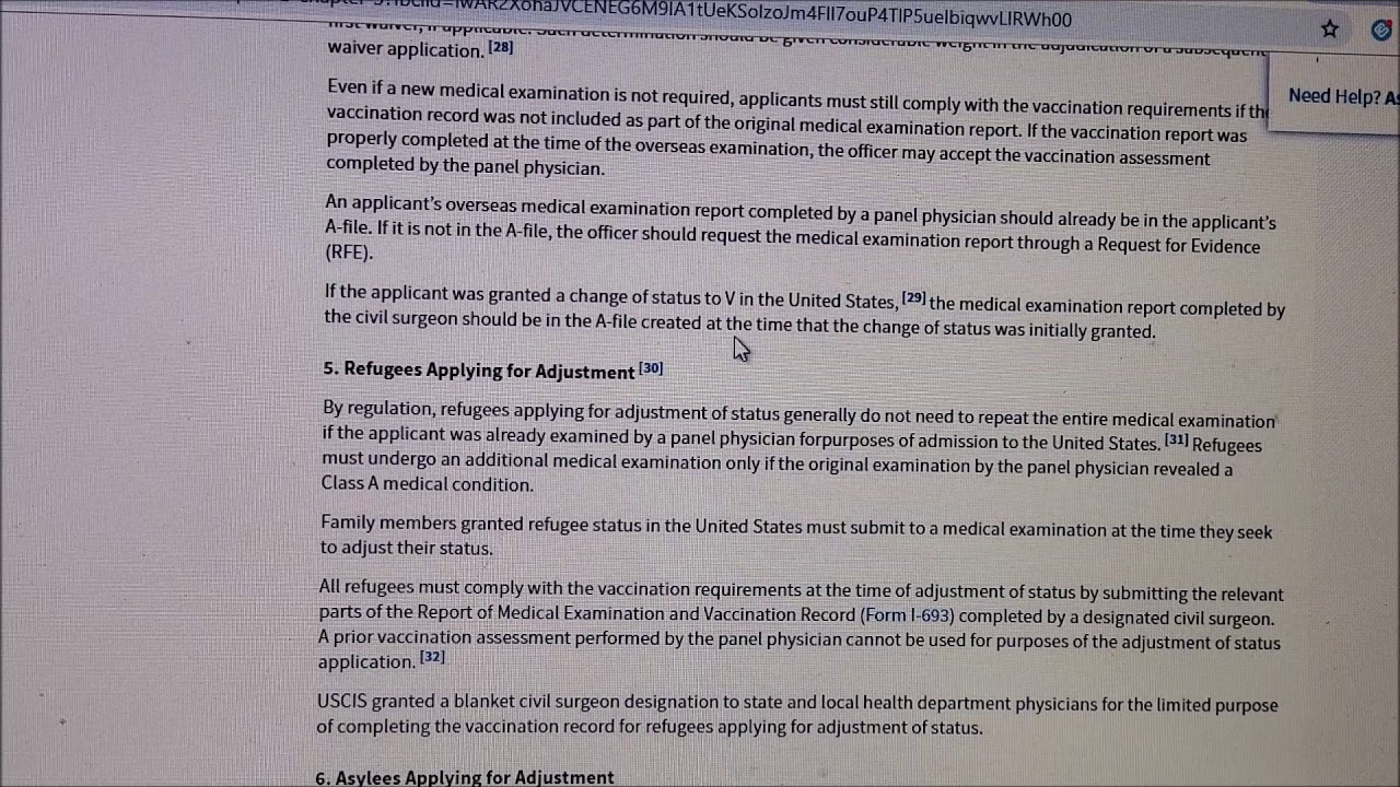 WHEN APPLYING FOR AOS DO YOU NEED TO UNDERGO MEDICAL EXAM AGAIN YouTube